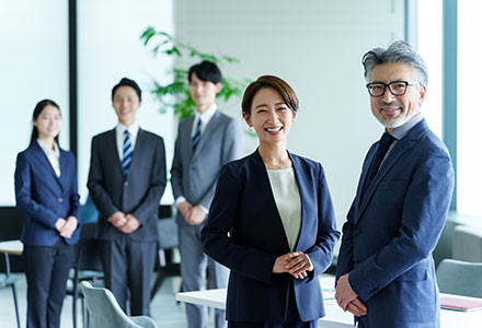 自社と協力業者が確実な結果をご提供