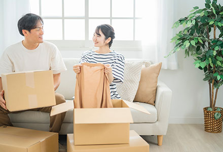 当社では、売却・購入の同時進行が可能な「らくらく住み替え」を利用できます